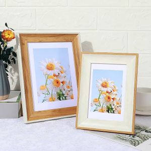 Photo Frame Modern Design Wood 4R 6R 8R A4 Simple Fresh Design Scandinavian Modern Design Frames