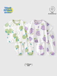 TONGLIANCHUXIN | Air Conditioner Friendly Pure Cotton Light Sleepwear Suit