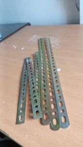 Besi Plat Bolong 50cm Breket Kuningan Serba Guna Bracket Multi Fungsi