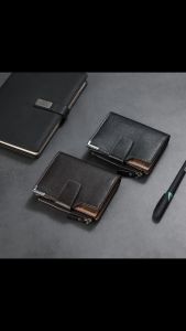 【Xmas GIFT】VOLUNTEER PU Leather Short Wallet W/ Credit Card Holders AB3038