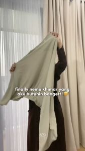 Arafa Hijab - Khimar Livia | Jilbab Kerudung Instan Non Pad Jersey Premium