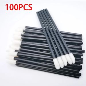 100PCS Lip Brush Makeup Brushes Tool Eyelashes Extension Applicator Lipstick Wands For Woman Eyebrow Cosmetic Accessories