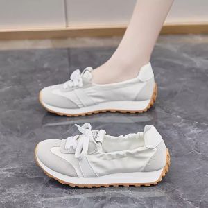 New Retro Breathable Lightweight Lace-up Training Ballet Casual Shoes