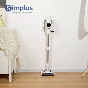 ⚡️️Simplus x PP Krit⚡เครื่องดูดฝุ่นไร้สาย หน้าจออิเล็กทรอนิกส์ ตัวกรองโลหะ 16kpa แผ่นไส้กรอง HEPA F9 ชาร์จอย่างรวดเร็ว S5 Pro Vacuum Cleaner