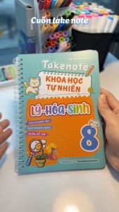Sách Takenote Khoa học tự nhiên Lý - Hóa - Sinh Lớp 8 - MGB