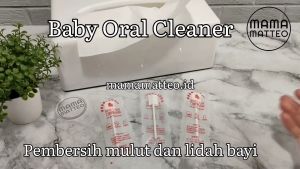 Baby Oral Cleaner Kassa Stick Pembersih Mulut Gusi Lidah Bayi Sikat Pembersih Putih Susu Kapas Kasa Lidah Gigi Lembut / 1 Box 30 Stick / BANDUNG