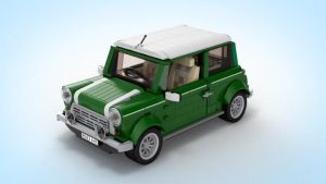 🎊ส่งภายใน24ชม🎊รถ BMW MINI cooper ตัวต่อเลโก้ที่เข้ากันได้กับโมเดล 1:1 (1077 ชิ้น) ของขวัญของเล่นเพื่อการศึกษา