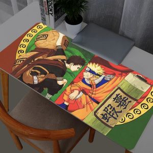 Bandai | Japan Naruto Anime Large E-sports Mouse Pad Smooth Flexible Rubber Gamer PC Mouse Pads Computer Keyboard for Lol Kawaii Mosuepad