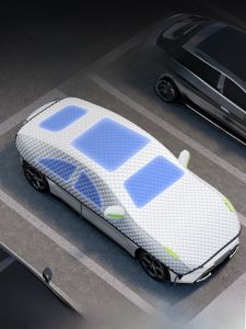HELLOLEIBOO | Sun Rain Protection Car Cover All Seasons