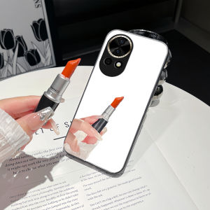 กระจกแต่งหน้าแบบสะท้อนแสงสำหรับ Huawei Nova13 Nova12 Nova11 pro เคสโทรศัพท์แบบกระจกเงาสไตล์เกาหลีหรูหรา