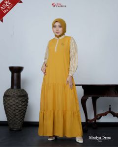 Nindya Dress ✅ Fee Fashion ( READY STOK)