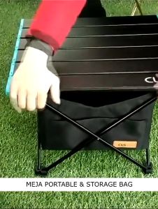 SPEEDS Meja Lipat Almunium Camping Outdoor Portable Folding Picnic Table 031-56A / 031-57A / 031-58A