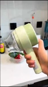 Multifunctional Vegetable Cutter Household Mini Wireless Electric Garlic Mud Artifact Garlic Masher Garlic Chopper