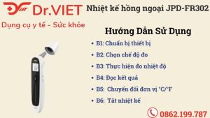 Nhiệt kế hồng ngoại JPD-FR302