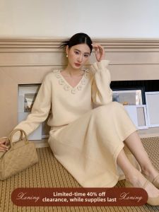 Bộ Đồ Nữ 2 Mảnh Floral 3D V-Neck