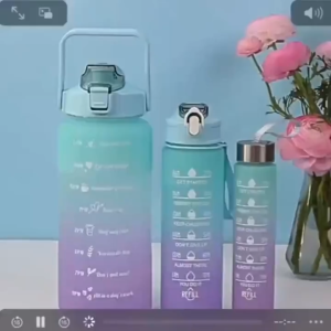 🇸🇬Koala Home🔥Water Bottle Cup with Straw Large Capacity Plastic Water Bottle 2000ML | Buy 1 Get 2 Free