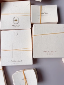 Packaging Card Earring Card Aesthetic High Quality Jewellery Cards Paper