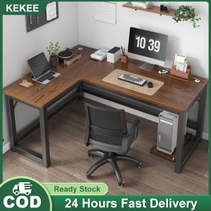 KEKEE-Corner Desk Computer Table Desktop L-shaped Office Desk Minimalist Home Bedroom Corner Learning And Writing Desk桌子