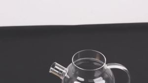 Glass Pitcher with Bamboo Lid 1800ml Glass Water Pitcher Multifunctional Heat Resistant Glass Jug with Handle for Hot Cold Tea