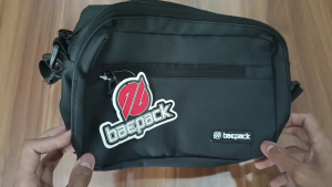 Tas Tangan Handbag Multifungsi Clutch Selempang Sling bag Pria Cowok Premium Waterproof Anti Air MR 259 Hitam