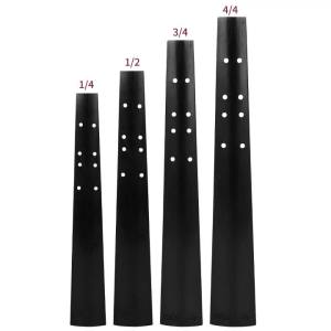 IRIN | IRIN Violin Fingerboard Ebony Handmade Multi-purpose Solid Wood Violin Fingerboard Violin Parts & Accessories 1/4 1/2 3/4 4/4