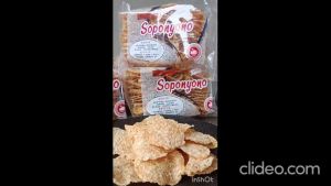SOPONYONO Keripik Tempe Original Daun Jeruk Original Tempe Asli Malang