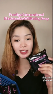 [BUY 1 TAKE 1]PRESTIGE NIACINAMIDE WHITENING SOAP  10X WHITENING ANTI AGING OFFICIAL BEST SELLING