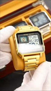 PENGIRIMAN INSTANT -- Jam Tangan pria skmei 2033 rantai digital display water resist original