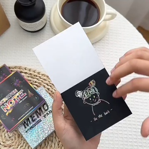 Scratch Note / Buku Magic Warna / Black Cardboard Mini / Magic Painting