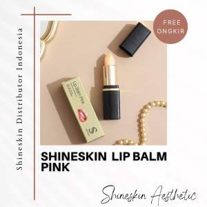 Shineskin Skincare Lip Balm Pink Gratis Ongkir