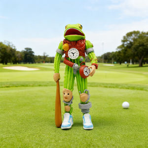 Đồng Hồ Thời Gian Hoạt Hình Cactus Mountain Sea Kinh Cross-Border Đồ Chơi Sưu Tầm Thời Gian Chạy Đồ Trang Trí Nhà Đồ Chơi 3D