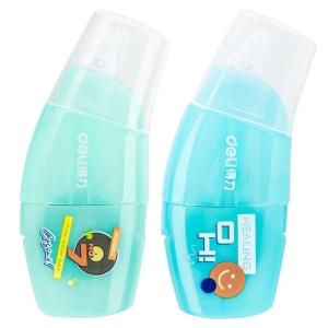 Deli Double-Sided Nano Glue Tape for Students Handy Writable Transparent Neat Handcraft Adhesive Tape Easy-To-Replace Core