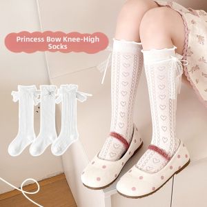 rosekey | Girls Summer Thin Knee-high Socks