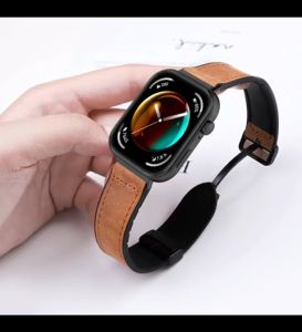 Magnetic Silicone Leather Band for Huawei Watch Fit 3 Watch Bracelet Strap Loop for Huawei Fit 3