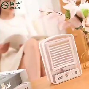 [OKLIFE. SG] Humidification Spray Fan Can Add Water Portable Electric Fans Usb Charge Adjustable Wind Mini Summer Air Cooler Desktop Fan