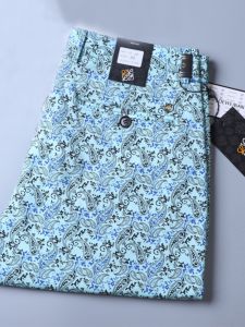 Golf Pants Men Stretch Sports Pants 3D Digital Printing Pattern Baggy Straight Trousers Breathable Anti-Wrinkle Shorts