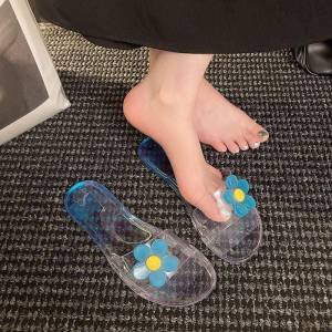 MOMIAN | Summer Indoor Anti-slip Transparent Slippers