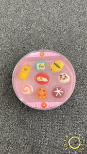 Permen Toples jelly sushi rasa jeruk / Permen gummy Sushi lucu 120g