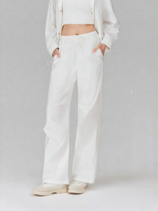 Vero Moda | Cotton Versatile Rope Drawstring Loose Cargo Pants