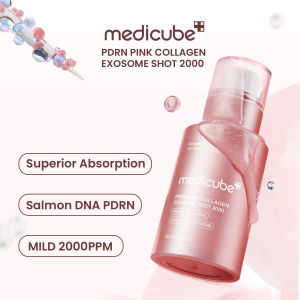 Medicube PDRN Pink Collagen Exosome ShotFast-AbsorbingHelps Maintain Skin’s Moisture BalanceKorean SkincareKorean Makeup