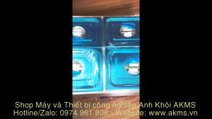 Bếp cách thủy hâm nóng và giữ nong thức ăn 6 ngăn Bain Marie BM-6T  khay GN 1/2 x 100mm x6 tiêu chuẩncông suất 1.8kW