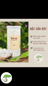 Bột Sắn Dây Giàu Dinh Dưỡng Thanh Mát Tự Nhiên Hộp 500gr