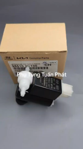 Mô tơ motor bơm nước rửa kính2 vòi xe Kia Morning Hyundai I10 Accent Santafe Rio Tucson Sportage 985102V100