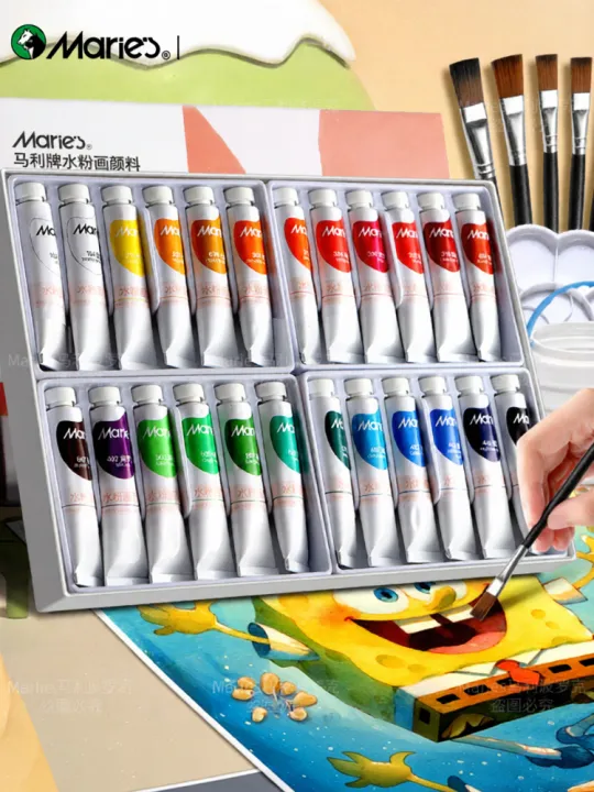 Marie’s | Non-Toxic Washable Student Friendly Color Paints | Lazada PH