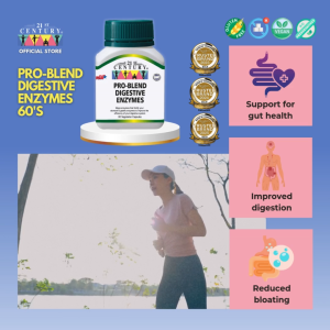 21st Century Pro-Blend Digestive Enzymes 60 Vegetarian Capsules - VEGETARIAN FORMULA