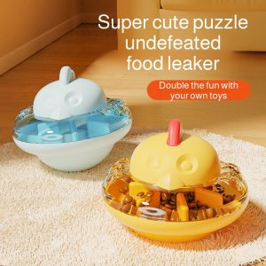 Undefeated cat food drainer modeling chick