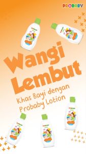 Probaby Lotion Bayi 100ml / 200ml Olive Oil - Melembabkan Melembutkan Kulit Bayi
