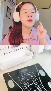 Cân Sức Khỏe Điện Tử Kết Nối Bluetooth Với Điện Thoại Phân Tích 12 Chỉ Số Cơ Thể