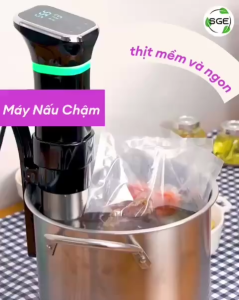 Máy Nấu Chậm Sous Vide SJ-S015 1100W Kẹp Nồi Tiện Lợi - WorldMart