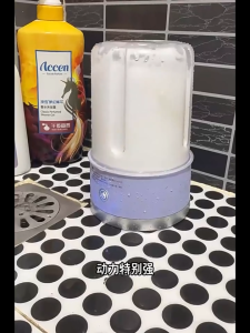 【SPOETRY】Mini Washing Machine Portable Rechargeable Laundry Cup Travel Laundry Washer For Underwear Panties Baby Socks